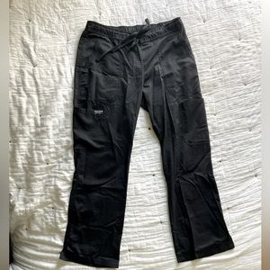 Cherokee Authentic Workwear Black Scrub Pants. Women’s size, Small Petite!